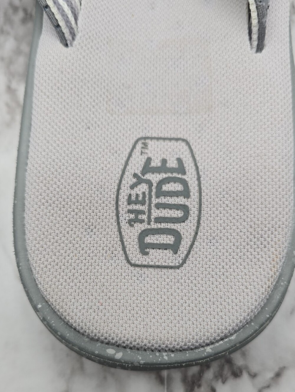 Hey Dude Men's Gray Sami H20 Flip Flops - Picture 2 of 4